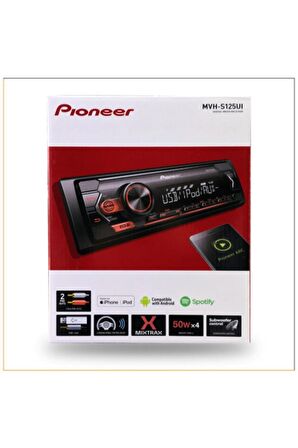 Pioneer MVH-S125UI 4x50 W Oto Teyp