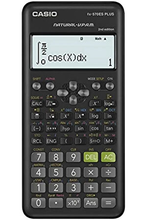 Fx-570es Plus 2. Versiyon Bilimsel Fonksiyonlu Hesap Makinesi