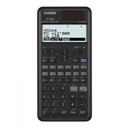 Fc-200V Finansal Hesap Makinesi