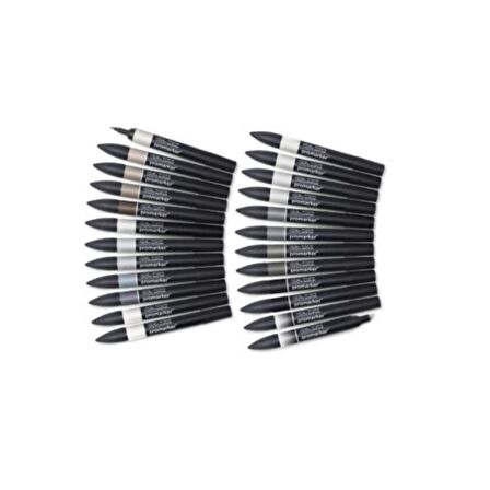 Winsor Newton Promarker 24+1 Çantalı Set Mimari Tonlar