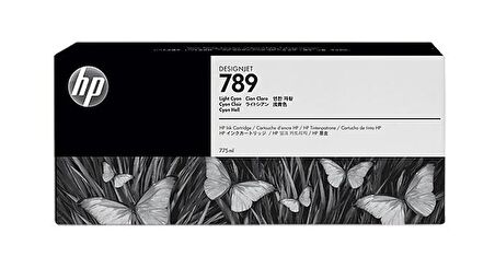 Hp 789 Light Cyan 775 Ml Ch619A 2019  Kartuş