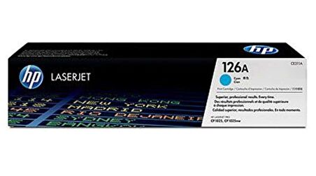HP 126A Cyan Mavi 1.000 Sayfa Toner CE311A
