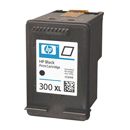 Hp 300XL-CC641E Siyah Orijinal Kartuş Yüksek Kapasiteli