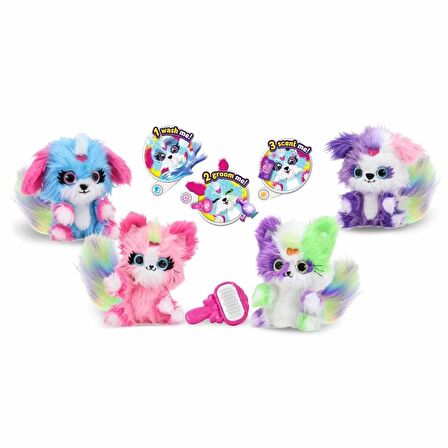 Cutekins Laundro Pets Sürpriz Peluş (Seri 2)