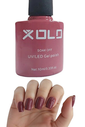 Kalıcı Oje 10 ML Bordo Kahve K028