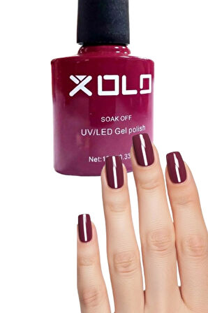 Kalıcı Oje 10 ML Bordo Patlıcan K008