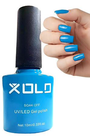 Kalıcı Oje 10 ML Gerçek Mavi K045