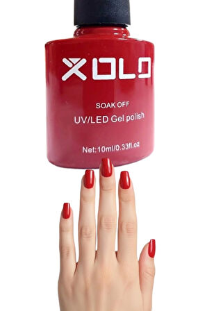 Kalıcı Oje 10 ML Burgonya Kırmızı K004