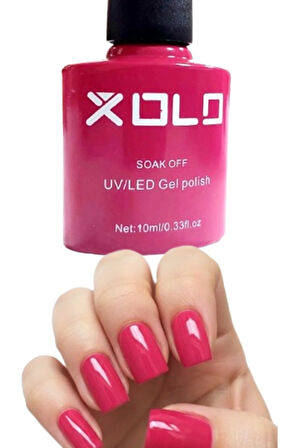 Kalıcı Oje 10 ML Kızıl Pembe K010