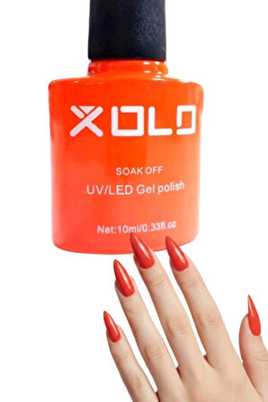 Kalıcı Oje 10 ML Kızıl Turuncu K024