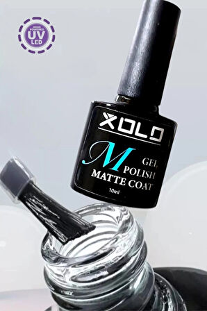 Kalıcı Oje Matte Top Coat 10 ML Jel Oje İçin Mat Sabitleyici Bitiş Katı