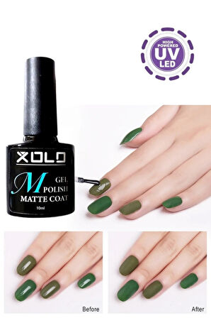 Kalıcı Oje Matte Top Coat 10 ML Jel Oje İçin Mat Sabitleyici Bitiş Katı