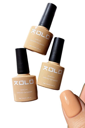 Kalıcı Oje Nude Pastel Açık Kahve 10 ML NO1