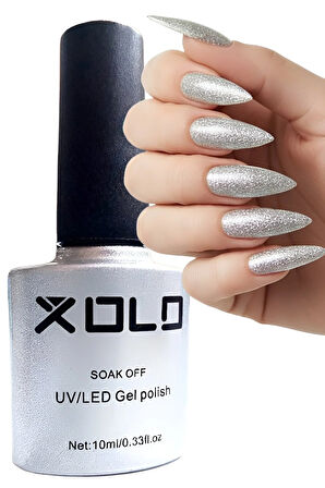 Kalıcı Oje 10 ML Simli Gri K035