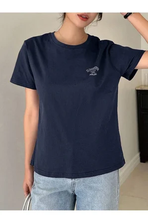 Unisex Sunshine Smiling Baskılı Tasarım Tshirt