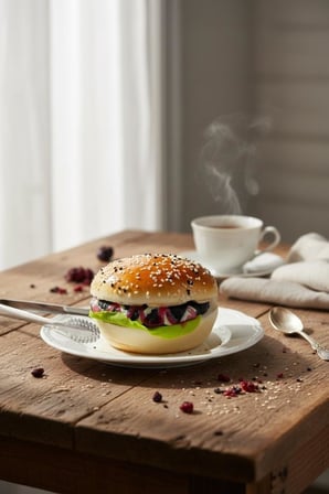 Yapay Burger Etburger Yumuşak Dokulu 10cm