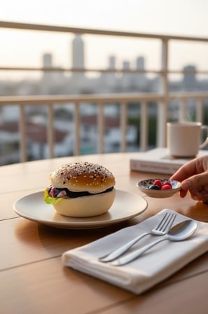 Yapay Burger Etburger Yumuşak Dokulu 10cm