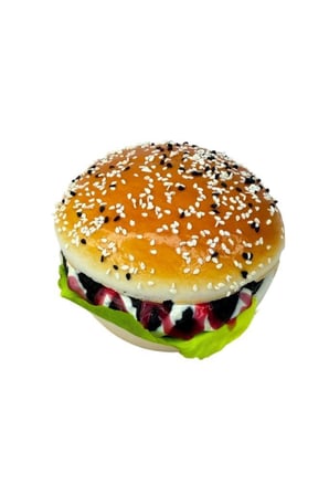 Yapay Burger Etburger Yumuşak Dokulu 10cm