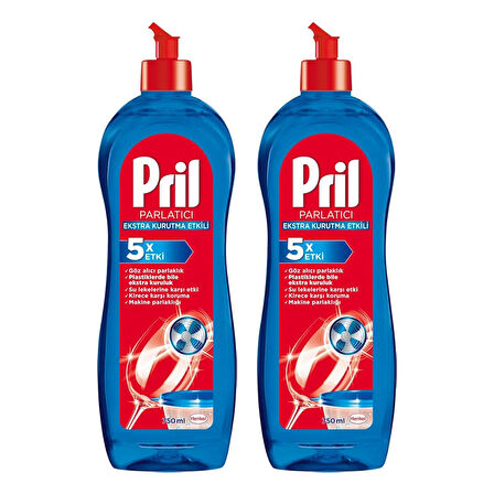 Pril Bulaşık Makinası Parlatıcı 750 ml x 2 Adet
