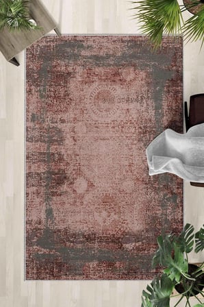 Kaymaz Taban Yıkanabilir Halı – Mutfak, Salon, Yatak Odası için Modern Dijital Baskı Halı (SLN_HALI_