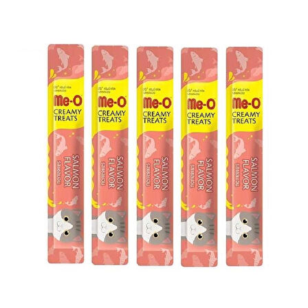 Me-O Somon Balıklı Kedi Ödül Maması 15 Gr*5 ADET
