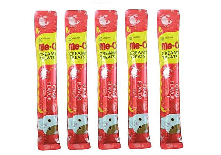 Me-O Yengeçli Kedi Likit Kedi Ödül Maması 15 Gr*5 ADET