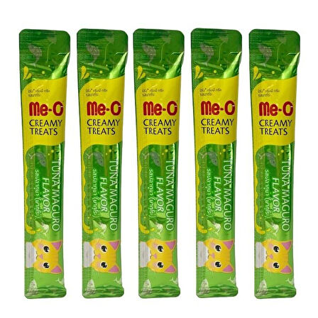 Me-O Ton Balıklı ve Maguro Balık Aromalı Kedi Ödül Maması 15 Gr*5ADET