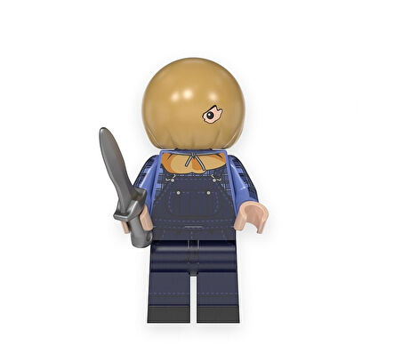 Horror movie mini figür friday the 13th jason  first mask H-011