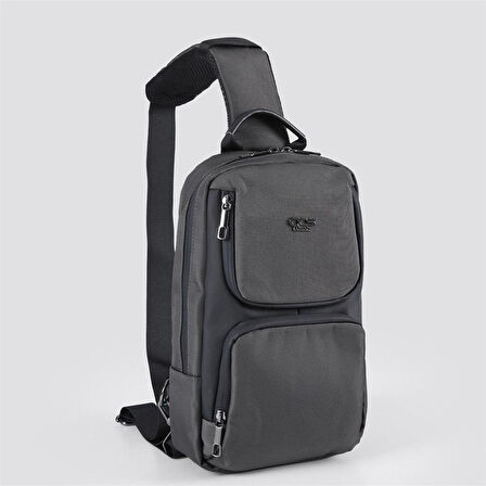 Ççs 51489 Omuz Askılı Bodybag Çapraz Çanta Gri