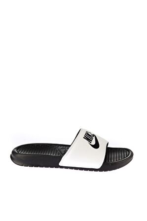 Nike Futura Benassi Slide White Unisex Beyaz Terlik Tek Bantlı