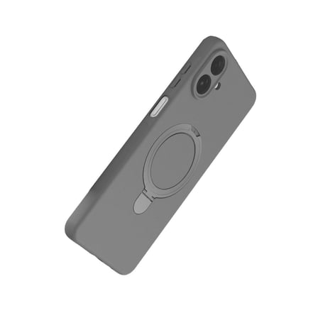 Samsung Galaxy A07 4g Regal Magsafe Standlı Kapak - Titan Gri