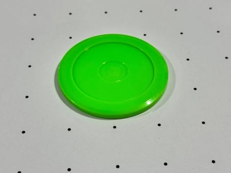 Arcade 2 Adet Mini Boy İthal Yeşil Renk Air Hockey Masası Tokaç 1 Adet Yeşil Renk Havalı Hokey Masası Disk Topu