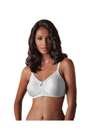 1910 Kadın Dolgusuz Balensiz Toparlayıcı Sütyen-Siyah