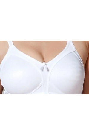 1910 Kadın Dolgusuz Balensiz Toparlayıcı Sütyen-Siyah