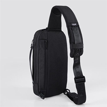 Ççs 31407 Tek Omuz Askılı Sırt ve Göğüs Çantası Siyah