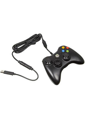 Microsoft Xbox 360 ve PC Uyumlu Kablolu Oyun Kolu [S9F-00002]