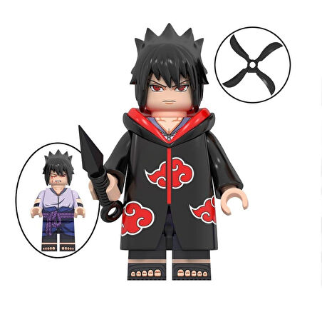 NRT Anime mini figür Sasuke Akatsuki M-040