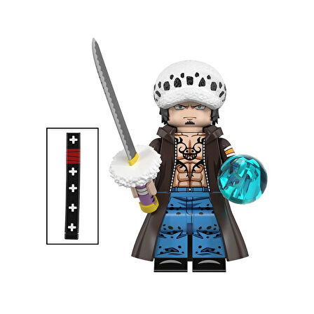 Op Anime Mini Figür Trafalgar D. Water Law M-134