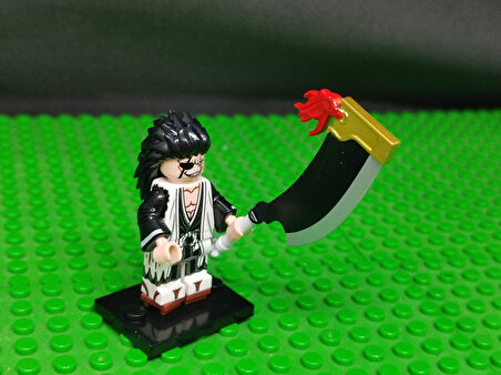 Bleach anime mini figür Kenpachi Zaraki M-424