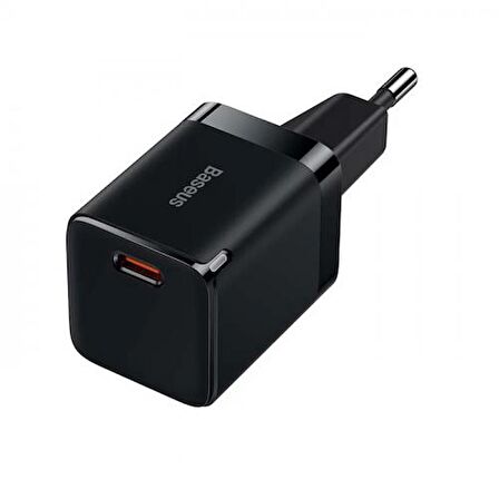 Baseus Type-C 30 Watt Hızlı Şarj Aleti Siyah