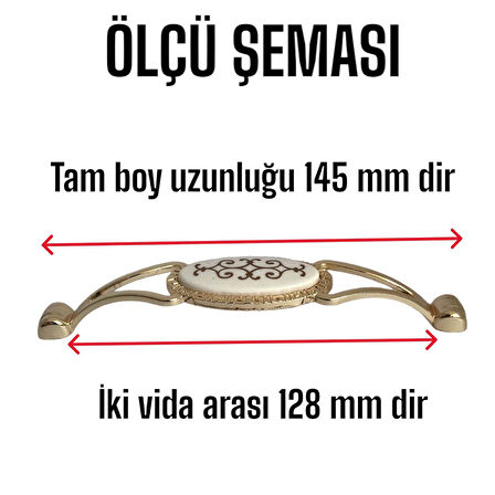 Seç kulp Altın Gold 128 mm Kulp Mobilya Mutfak Dolabı Çekmece Dolap Kapak Kulpu Kulbu Metal Kulpları