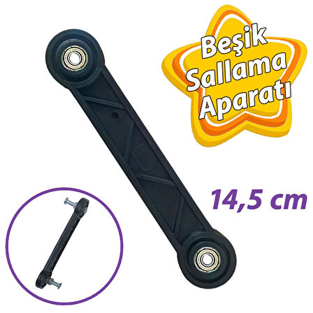 Beşik Sallama Aparatı Siyah 14.5 Cm