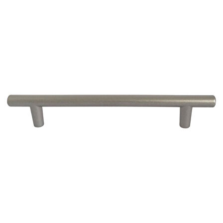 12 Adet Boy Kulp Mat Krom 128 mm Kulp Mobilya Mutfak Dolabı Çekmece Dolap Kapak Kulpu Kulbu Metal Kulpları