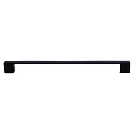 8 Adet Marmara Kulp 224 mm Siyah Mutfak Kulpu Çekmece Dolap Kapak Kulbu Metal  Mobilya Dolabı Kulpları 