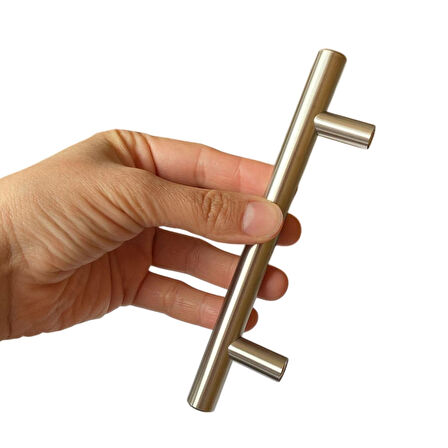 8 Adet Boy Kulp İnox 96 mm Kulp Mobilya Mutfak Dolabı Çekmece Dolap Kapak Kulpu Kulbu Metal Kulpları