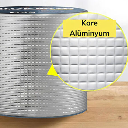 Çatı İzolasyon Bandı 72 mm X 2 MT Su Sızdırmazlık Geçirmez Delik Yalıtım Çamur Boru Sakız Tamir Bant
