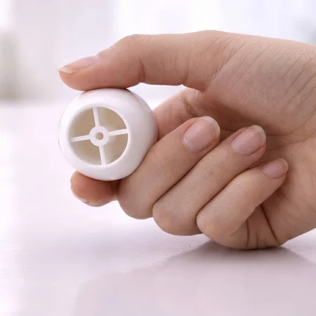 Sert Plastik Düğme Yuvarlak Top Parlak Beyaz Dolap Mobilya Mutfak Dolabı Çekmece Kulbu Kulpu Kulplar