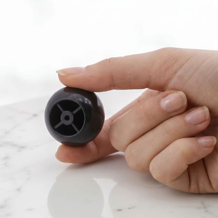 8 Adet Sert Plastik Düğme Yuvarlak Top Parlak Siyah Dolap Mobilya Mutfak Dolabı Çekmece Kulbu Kulpu Kulplar