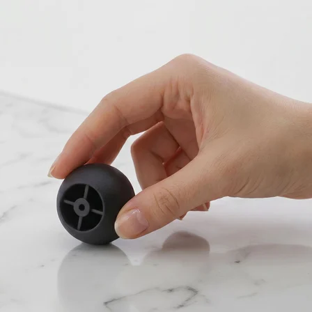 Sert Plastik Düğme Yuvarlak Top Mat Siyah Dolap Mobilya Mutfak Dolabı Çekmece Kulbu Kulpu Kulplar