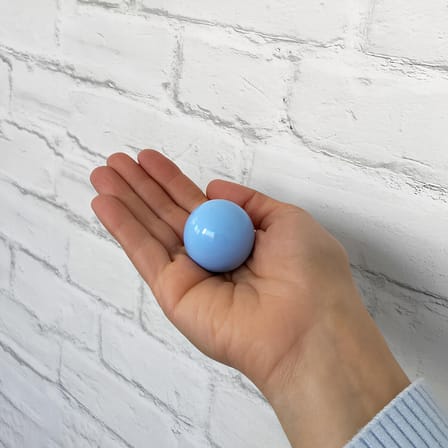 8 Adet Sert Plastik Düğme Yuvarlak Top Mavi Dolap Mobilya Mutfak Dolabı Çekmece Kulbu Kulpu Kulplar